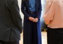Kate Middleton Looks Stylish in a Blue Blouse and Navy Pants During Scotland Trip